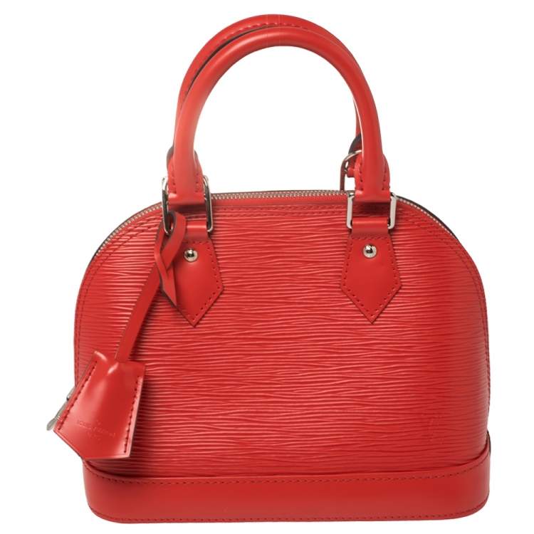 Louis Vuitton Coquelicot Epi Leather Alma BB Bag Louis Vuitton | The Luxury  Closet