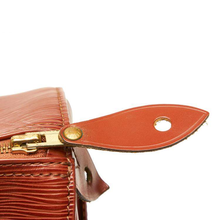 مملوكة مسبقًا Louis Vuitton Brown Epi Leather Speedy 25 Bag