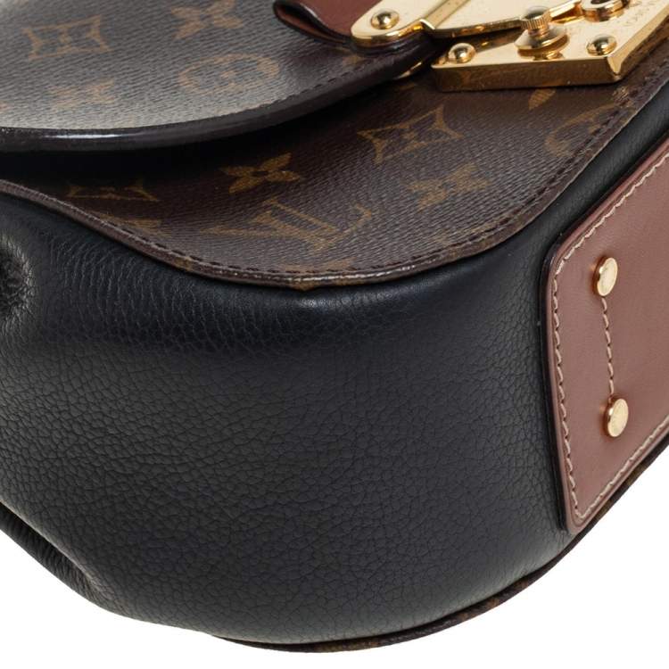 مملوكة مسبقًا Louis Vuitton Black Monogram Canvas and Leather Eden PM Bag