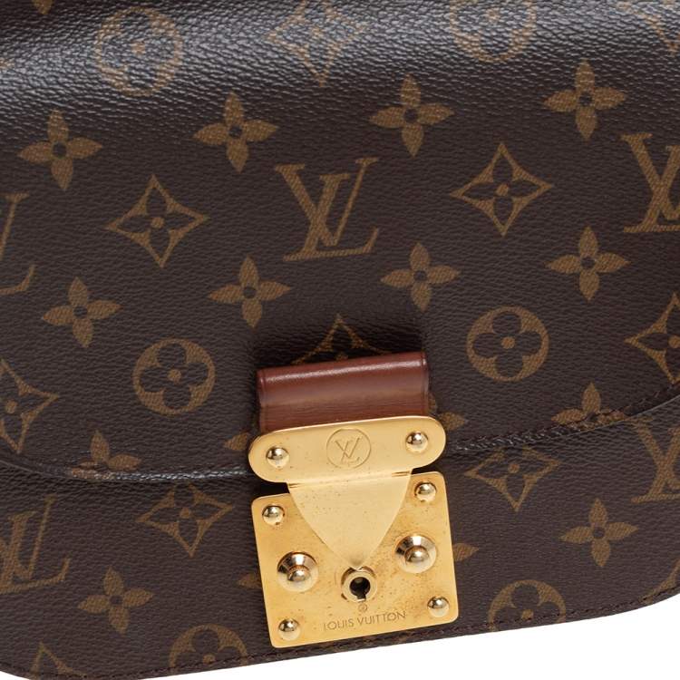 مملوكة مسبقًا Louis Vuitton Black Monogram Canvas and Leather Eden PM Bag