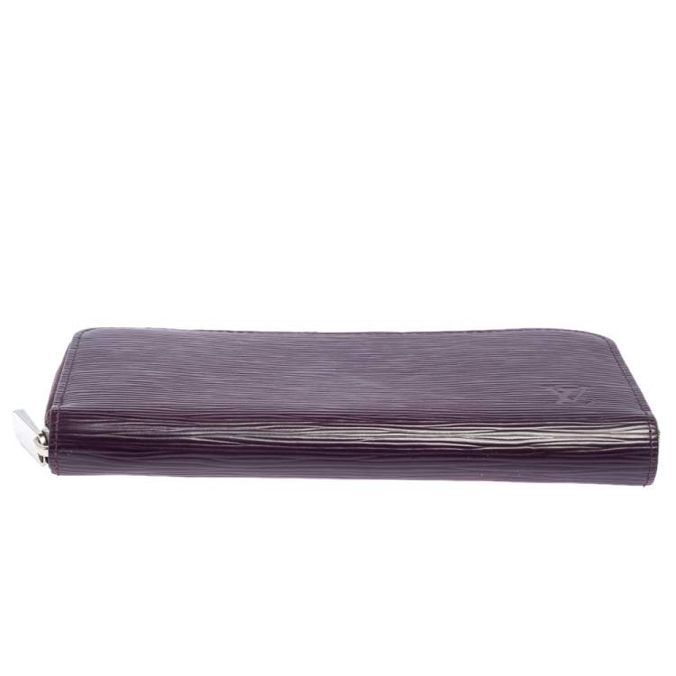 Pre Owned Louis Vuitton Cassis Epi Leather Zippy Wallet