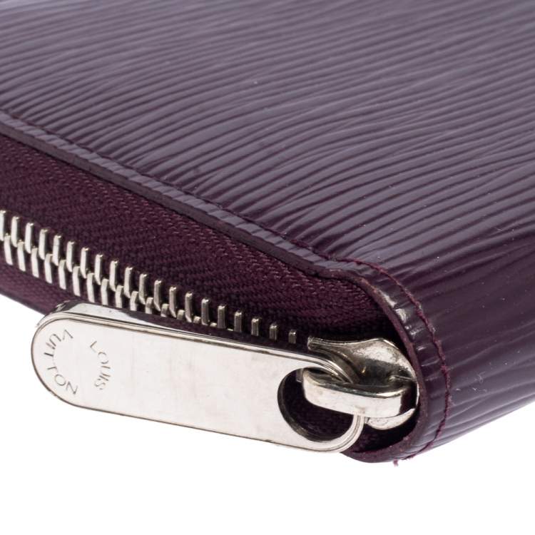 Pre Owned Louis Vuitton Cassis Epi Leather Zippy Wallet