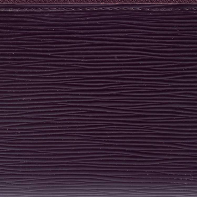 Pre Owned Louis Vuitton Cassis Epi Leather Zippy Wallet