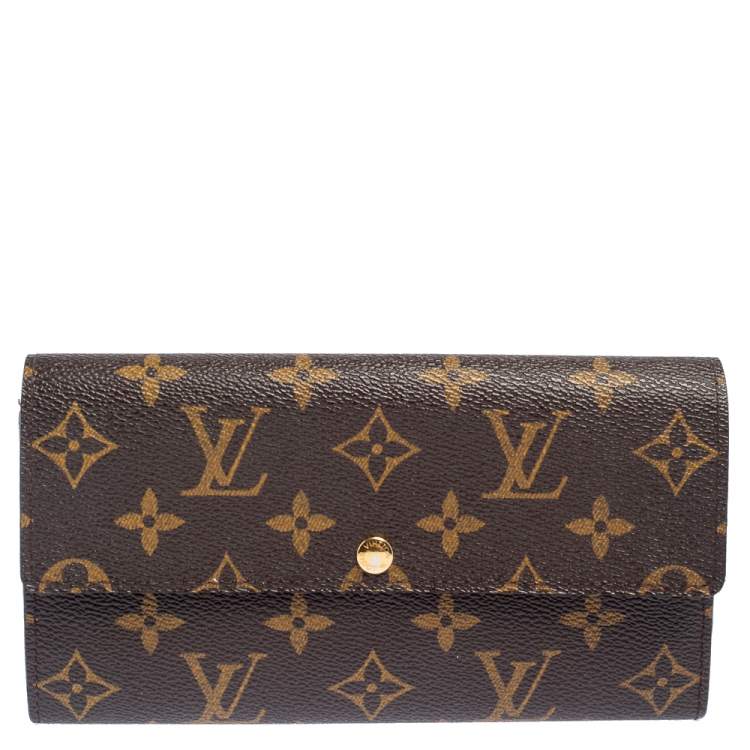 Louis Vuitton monogram 2024 Sarah wallet Well Loved