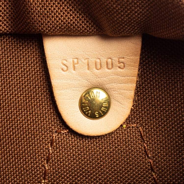 Pre Owned Louis Vuitton Monogram Canvas Speedy 25 Bag