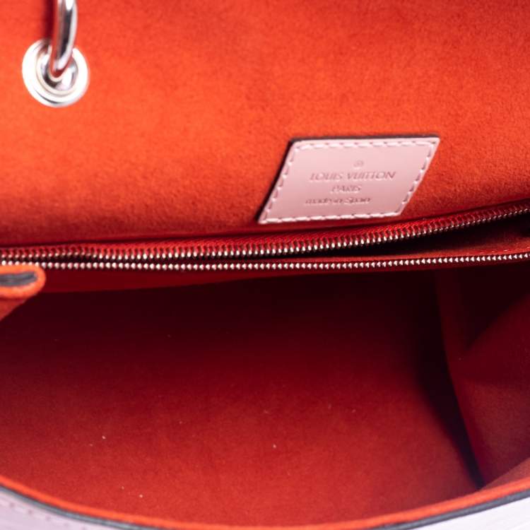 Pre Owned Louis Vuitton Rose Ballerine Epi Leather Grenelle PM Bag