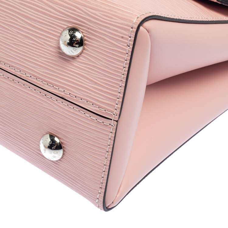 Pre Owned Louis Vuitton Rose Ballerine Epi Leather Grenelle PM Bag