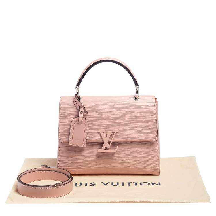 Pre Owned Louis Vuitton Rose Ballerine Epi Leather Grenelle PM Bag