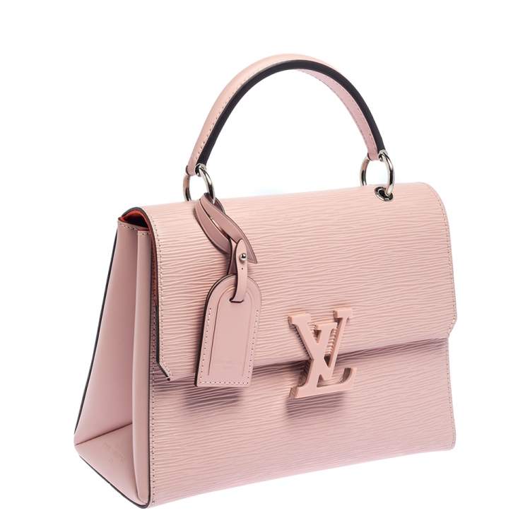 Pre Owned Louis Vuitton Rose Ballerine Epi Leather Grenelle PM Bag