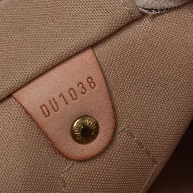 مملوكة مسبقًا Louis Vuitton Damier Azur Canvas Speedy 30 Bag
