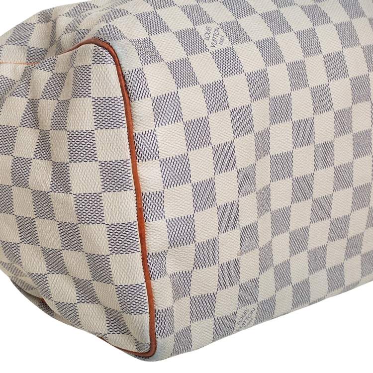 مملوكة مسبقًا Louis Vuitton Damier Azur Canvas Speedy 30 Bag
