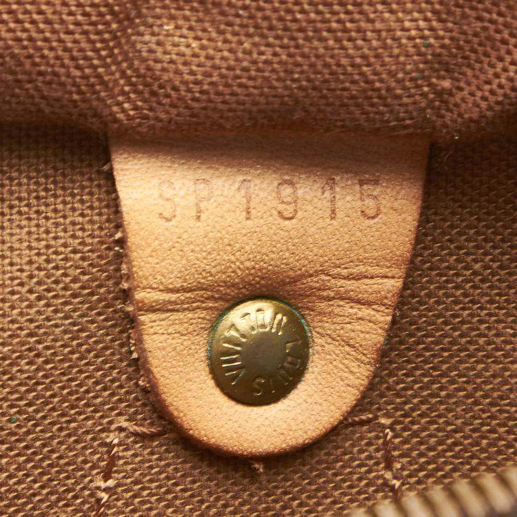 Pre Owned Louis Vuitton Monogram Canvas Speedy 30 Bag