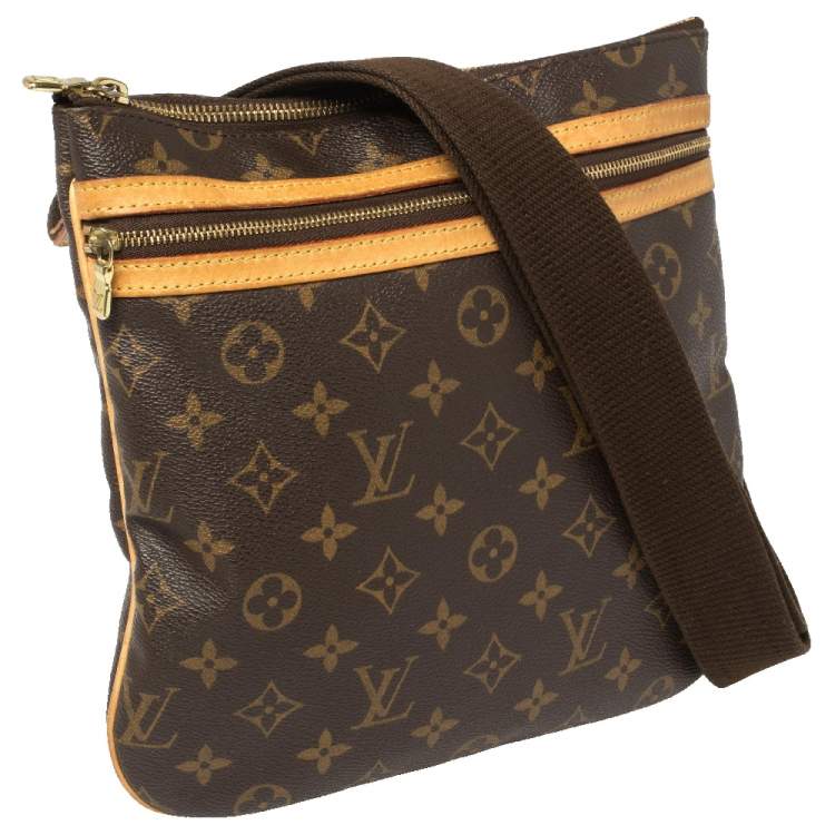 Pre Owned Louis Vuitton Monogram Canvas Pochette Bosphore Messenger Bag