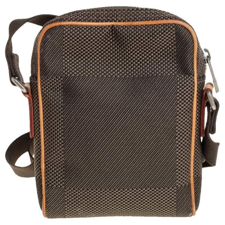 Pre Owned Louis Vuitton Terre Damier Geant Canvas Mini Citadin Messenger Bag