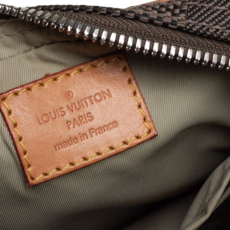Pre Owned Louis Vuitton Terre Damier Geant Canvas Mini Citadin Messenger Bag