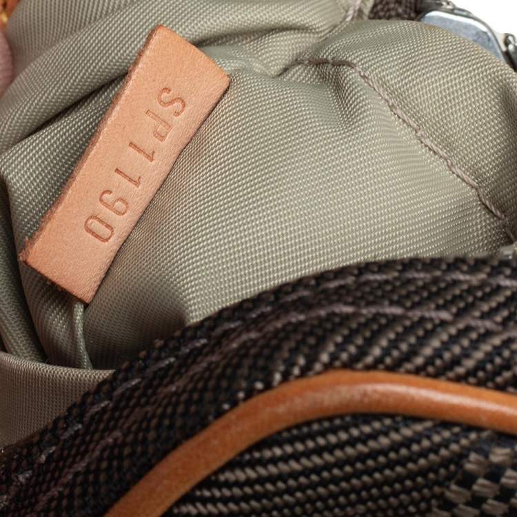 Pre Owned Louis Vuitton Terre Damier Geant Canvas Mini Citadin Messenger Bag