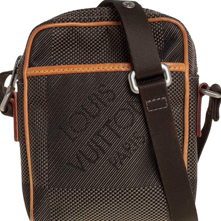 Pre Owned Louis Vuitton Terre Damier Geant Canvas Mini Citadin Messenger Bag