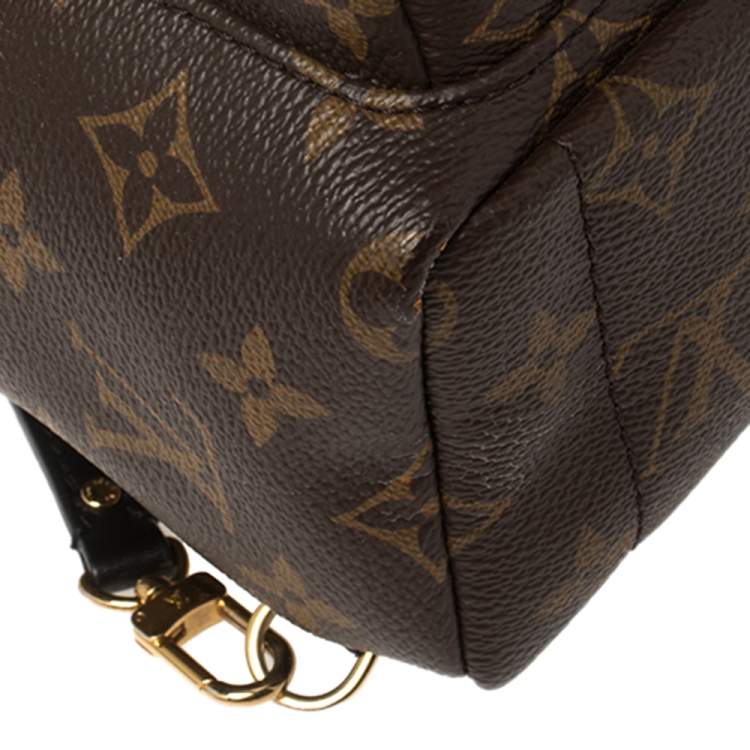Pre Owned Louis Vuitton Monogram Canvas Mini Palm Springs Backpack