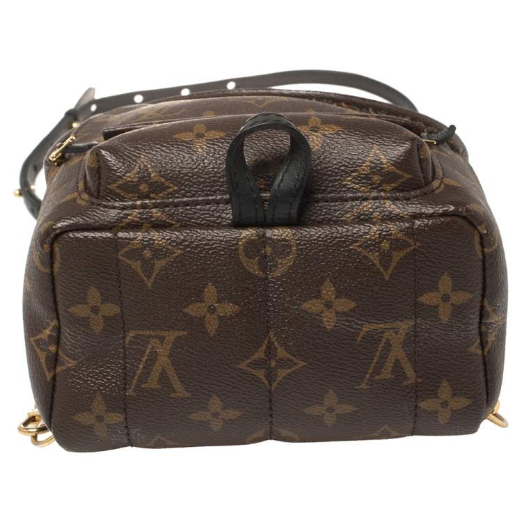 Pre Owned Louis Vuitton Monogram Canvas Mini Palm Springs Backpack
