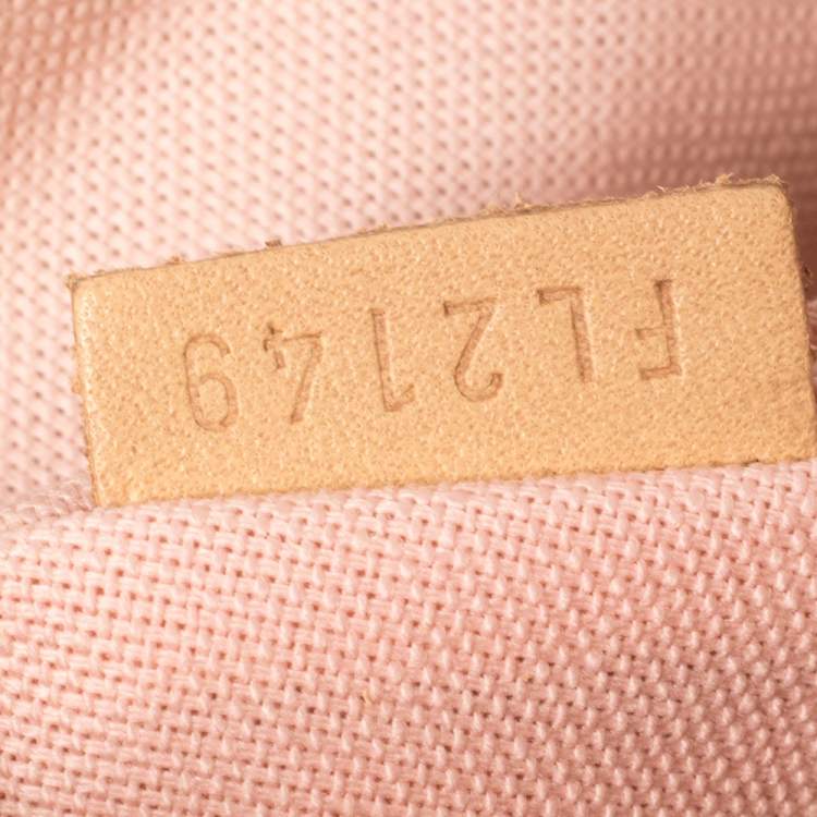 Pre Owned Louis Vuitton Damier Azur Canvas Croisette Bag
