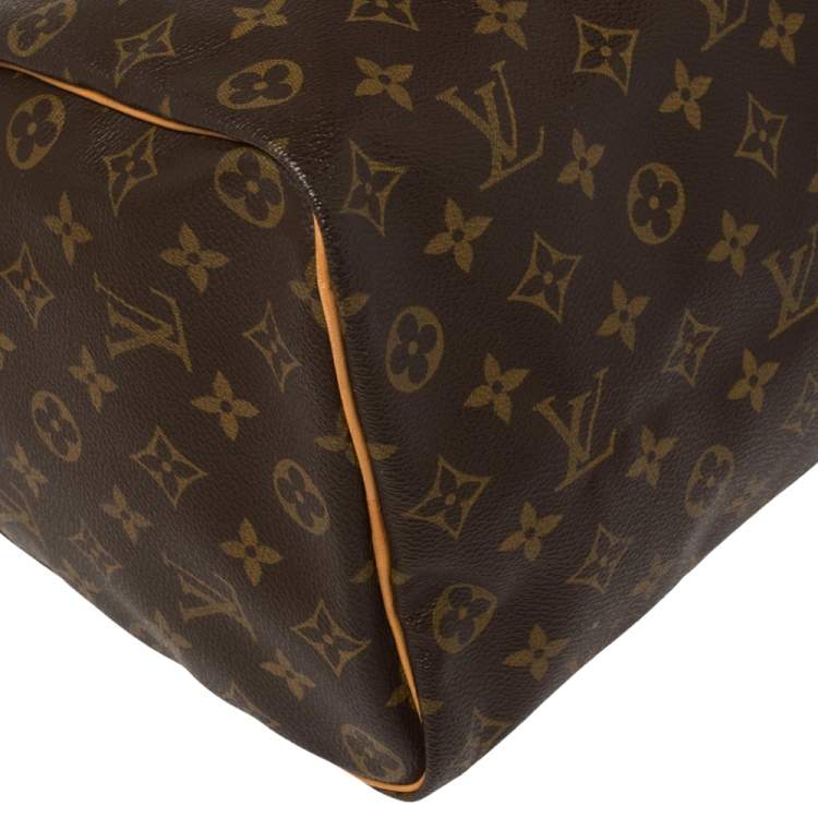 Pre Owned Louis Vuitton Monogram Canvas Speedy 35 Bag