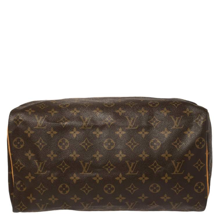 Pre Owned Louis Vuitton Monogram Canvas Speedy 35 Bag