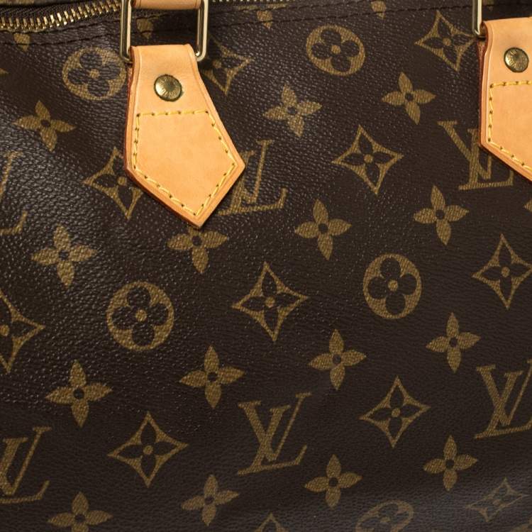 Pre Owned Louis Vuitton Monogram Canvas Speedy 30 Bag