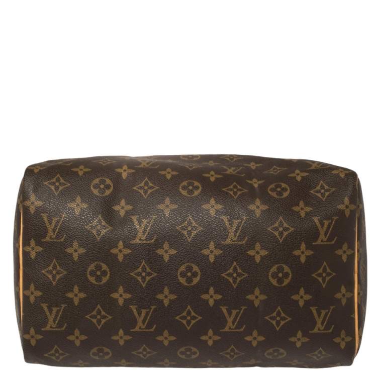 Pre Owned Louis Vuitton Monogram Canvas Speedy 30 Bag
