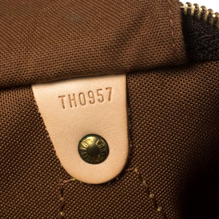 Pre Owned Louis Vuitton Monogram Canvas Speedy 30 Bag