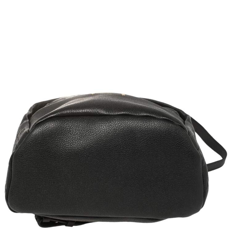 Pre Owned Louis Vuitton Black Empreinte Leather Sorbonne Backpack