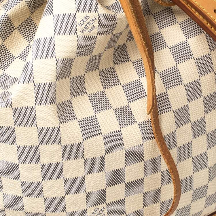 Pre Owned Louis Vuitton Damier Azur Canvas Noe Bag