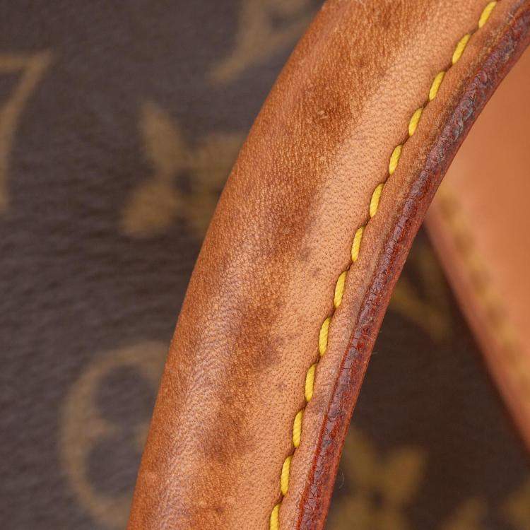 Pre Owned Louis Vuitton Brown Monogram Canvas Keepall 45 Bag