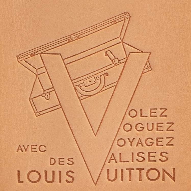 Pre Owned Louis Vuitton Tan Vachetta Leather Limited Edition Card Holder