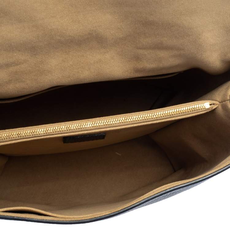 Pre Owned Louis Vuitton Black Taurillon Leather Volta Bag
