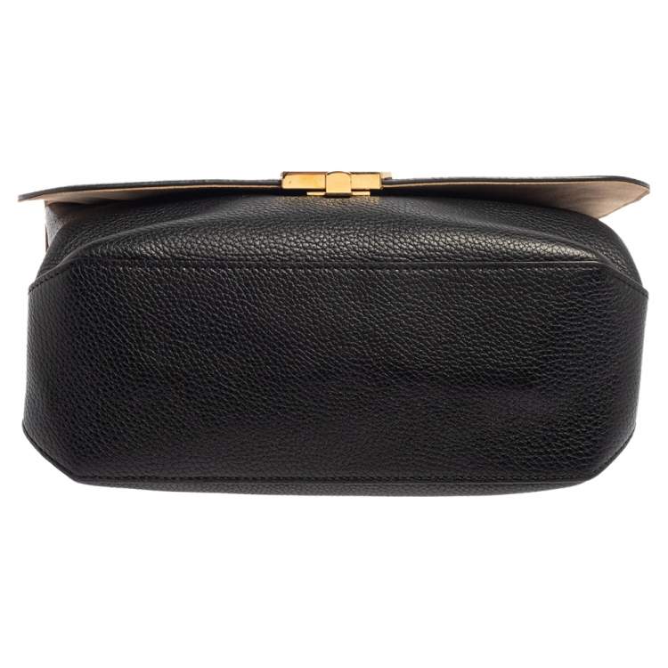 Pre Owned Louis Vuitton Black Taurillon Leather Volta Bag