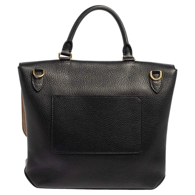 Pre Owned Louis Vuitton Black Taurillon Leather Volta Bag