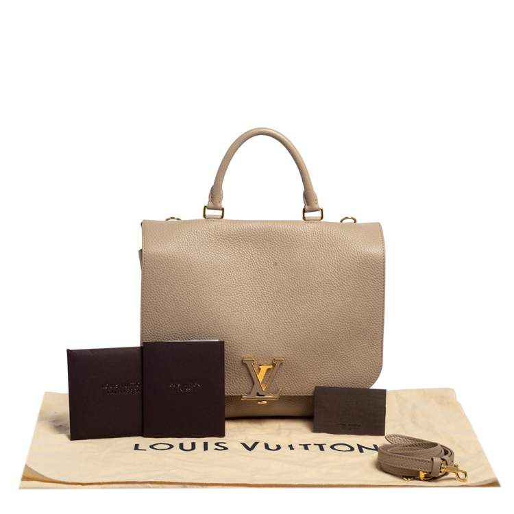 Pre Owned Louis Vuitton Galet Taurillon Leather Volta Bag