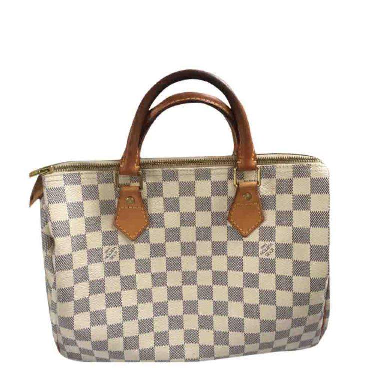 used white louis vuitton bag