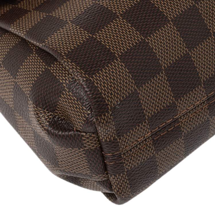 Pre Owned Louis Vuitton Damier Ebene Canvas Croisette Bag