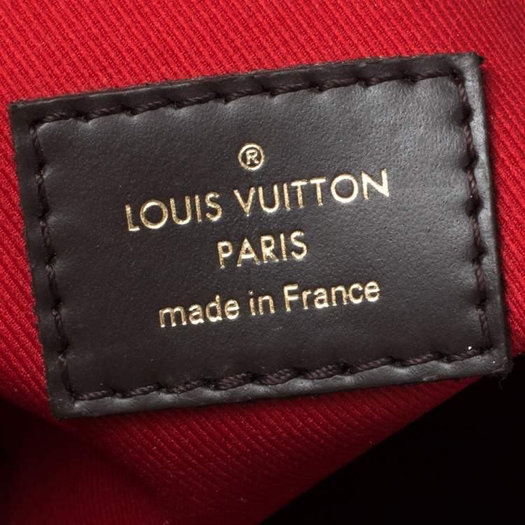 Pre Owned Louis Vuitton Damier Ebene Canvas Croisette Bag
