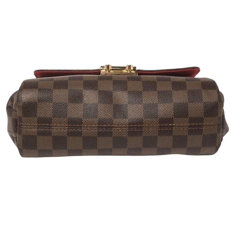 Pre Owned Louis Vuitton Damier Ebene Canvas Croisette Bag