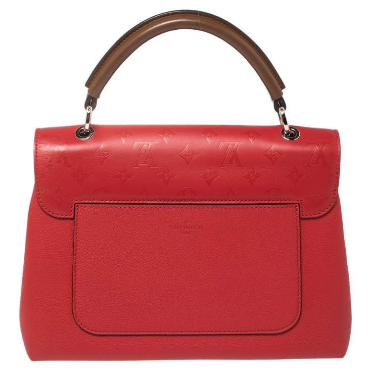 Pre Owned Louis Vuitton Tri Color Monogram Leather Very One Handle Bag