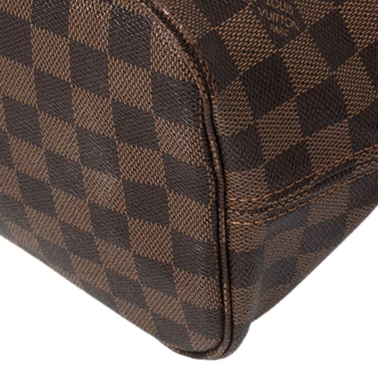 Pre Owned Louis Vuitton Damier Ebene Canvas Neverfull NM MM Bag
