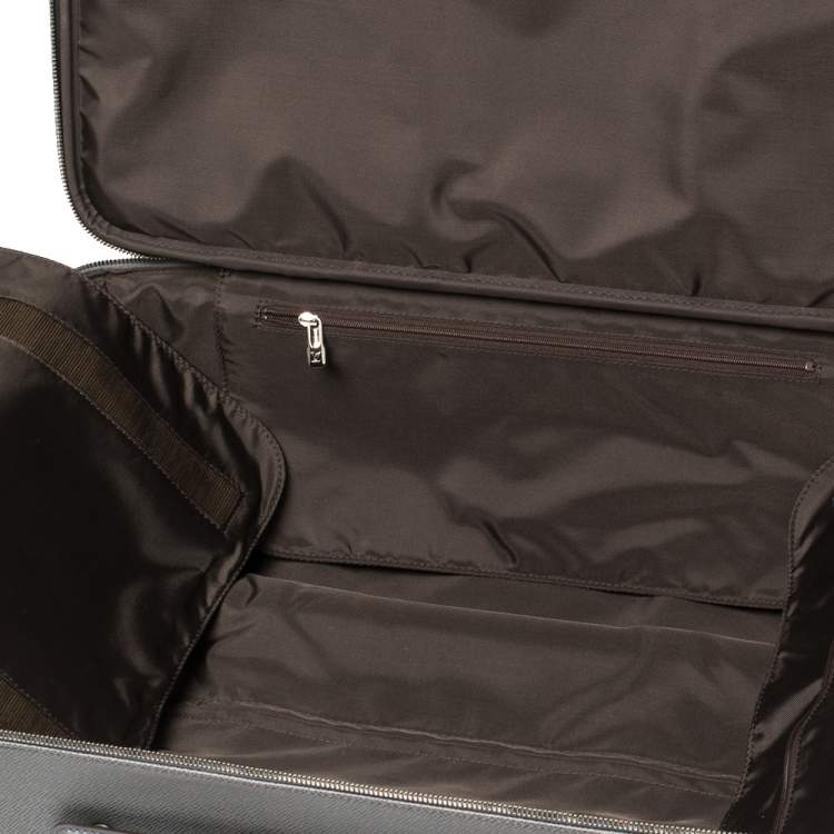 Pre Owned Louis Vuitton Glacier Taiga Leather Pegase Light 55 Luggage