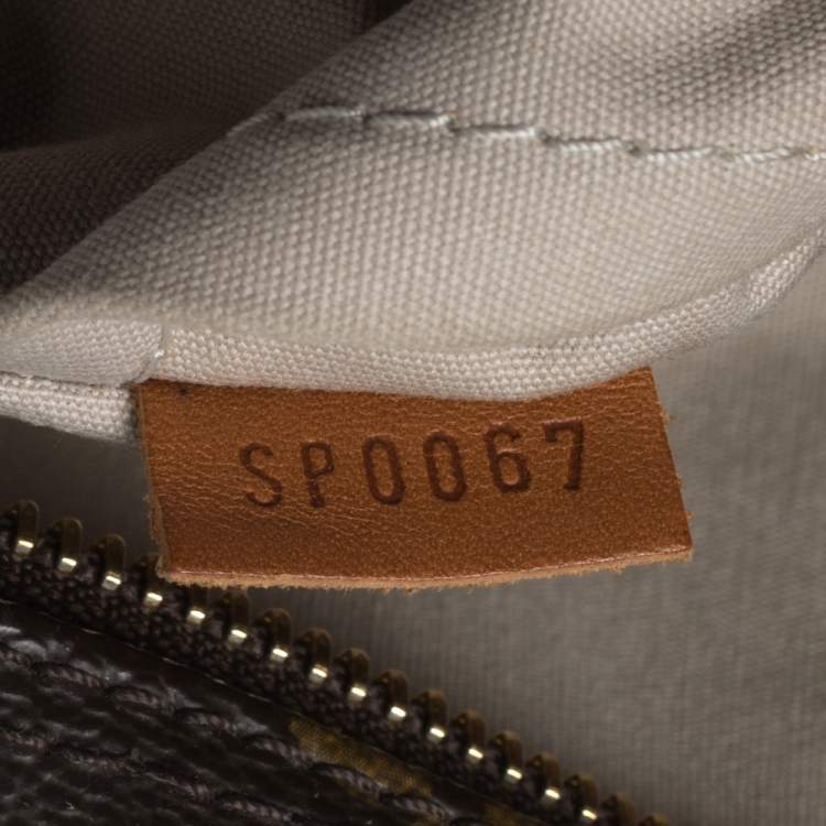 Pre Owned Louis Vuitton Monogram Canvas Limited Edition Dentelle Speedy 30 Bag