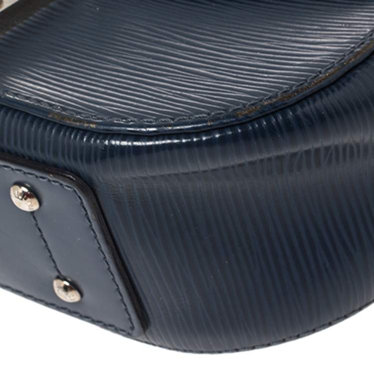Pre Owned Louis Vuitton Indigo Epi Leather Eden PM Bag