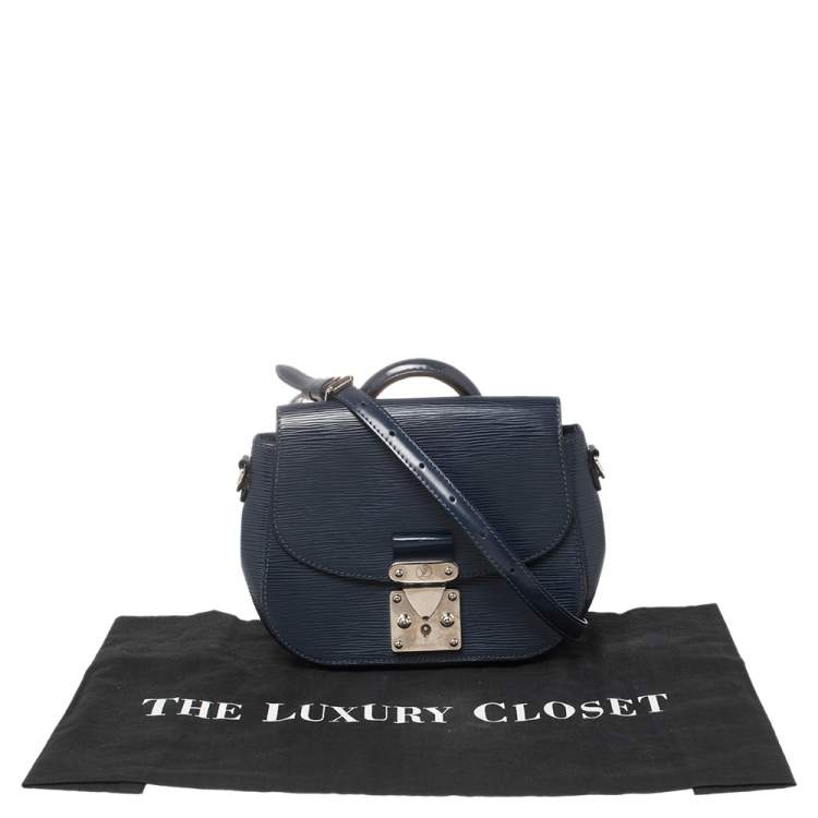 Pre Owned Louis Vuitton Indigo Epi Leather Eden PM Bag
