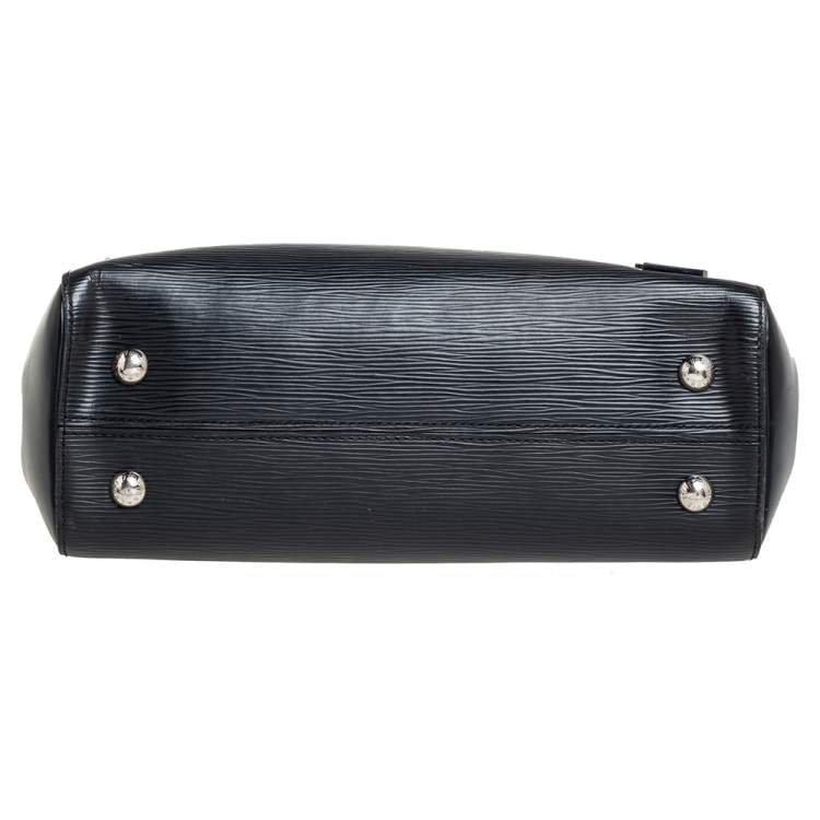 Pre Owned Louis Vuitton Black Epi Leather Cluny MM Bag