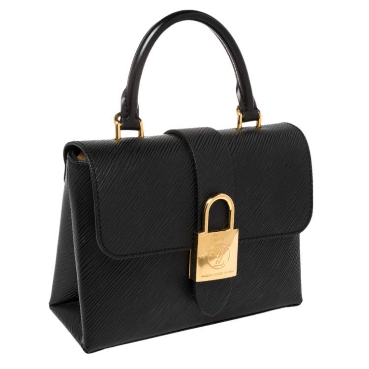 Pre Owned Louis Vuitton Black Epi Leather Locky BB Bag