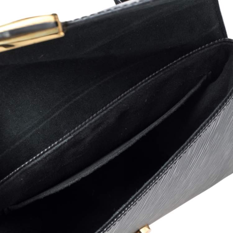 Pre Owned Louis Vuitton Black Epi Leather Locky BB Bag